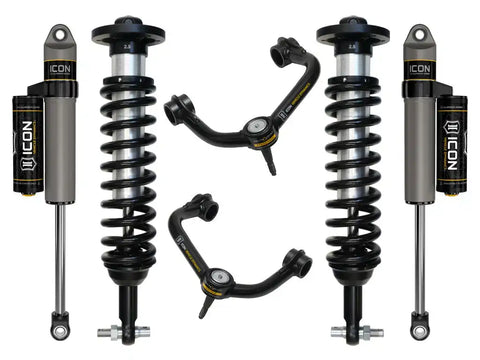 ICON Vehicle Dynamics FRDK_K93123T ICON 21-22 Ford F150 2WD 0-3" Lift Stage 3 Suspension System Tubular UCA