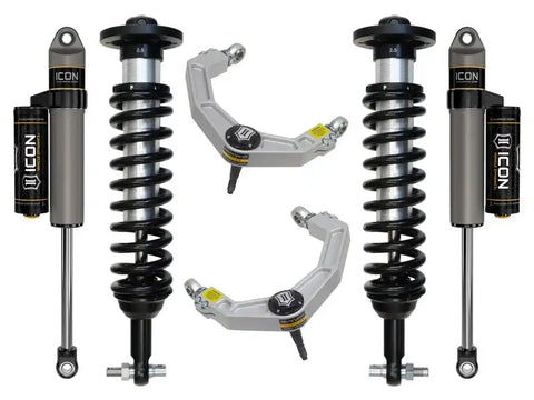 ICON Vehicle Dynamics FRDK_K93123 ICON 21-23 Ford F150 2WD 0-3" Lift Stage 3 Suspension System Billet UCA