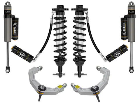 ICON Vehicle Dynamics FRDK_K93124 ICON 21-23 Ford F150 2WD 0-3" Lift Stage 4 Suspension System Billet UCA