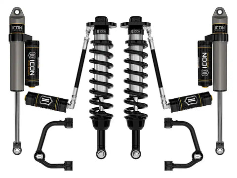 ICON Vehicle Dynamics FRDK_K93133T ICON 2021-2023 Ford F-150 4WD 2.75-3.5" Lift Stage 3 Suspension System Tubular UCA