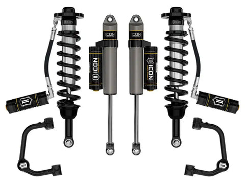 ICON Vehicle Dynamics FRDK_K93163T ICON 2021-2023 Ford F-150 Tremor 2.5-3" Lift Stage 3 Suspension System Tubular UCA
