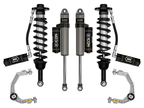ICON Vehicle Dynamics FRDK_K93163 ICON 2021-2023 Ford F-150 Tremor 2.5-3" Lift Stage 3 Suspension System Billet UCA