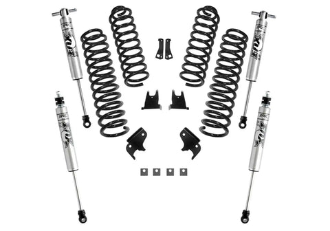 Superlift K931F 2.5 inch Lift Kit - 2007-2018 Jeep Wrangler JK 4-Door with FOX 2.0 Series Shocks