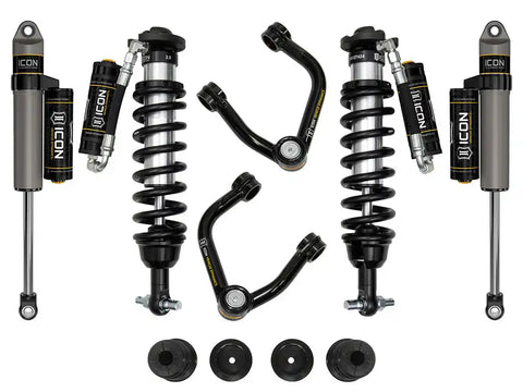 ICON Vehicle Dynamics FRDK_K93204TA ICON 19-21 Ford Ranger 0-3.5" Lift Stage 4 Susp System Tubular UCA Al Knuckle