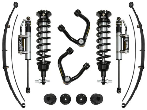 ICON Vehicle Dynamics K93206TA ICON 19-21 Ford Ranger 0-3.5" Lift Stage 6 Susp System Tubular UCA Al Knuckle