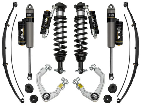 ICON Vehicle Dynamics FRDK_K93207A ICON 19-21 Ford Ranger 0-3.5" Lift Stage 7 Susp System Billet UCA Al Knuckle