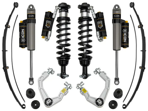ICON Vehicle Dynamics FRDK_K93208S ICON 20-23 Ford Ranger 0-3.5" Lift Stage 8 Susp Sys Billet UCA Steel Knuckle