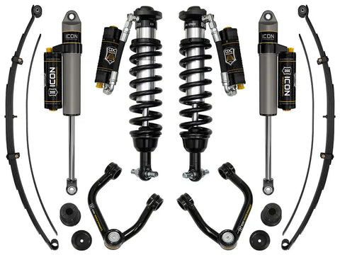 ICON Vehicle Dynamics FRDK_K93208TA ICON 19-21 Ford Ranger 0-3.5" Lift Stage 8 Susp System Tubular UCA Al Knuckle