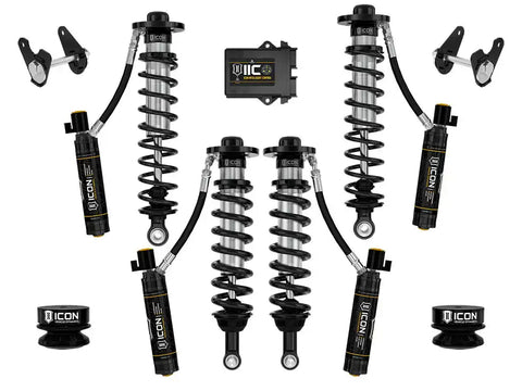 ICON Vehicle Dynamics FRDK_K93254 ICON 2022-2023 Ford F-150 Lightning 3.5-0" Drop Stage 4 Suspension System