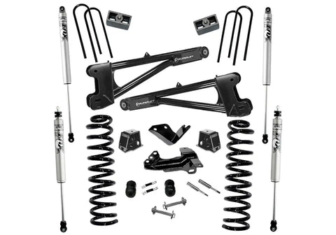 Superlift K975F 4 Lift Kit w/ FOX Shocks - 05-07 F250/350 4WD Diesel Replacement Radius Arms