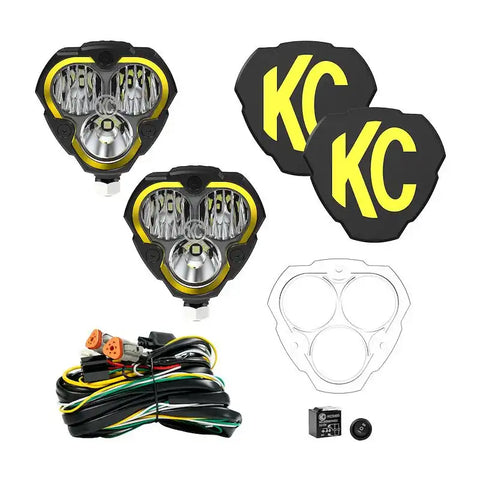 KC Hilites 0288 Driving/ Fog Light Flex Era LED Bulb Clear CREE LED