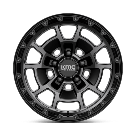 KM718 17X8.5 5X5.0 S-BLK GTCC 00MM