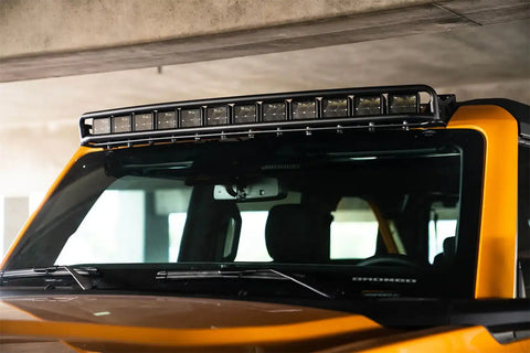 DV8 Offroad LBBR-03 2021-22 Ford Bronco - Curved Light Bracket for 12 3-Inch Pod Lights