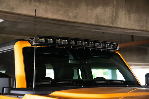 DV8 Offroad LBBR-03 2021-22 Ford Bronco - Curved Light Bracket for 12 3-Inch Pod Lights
