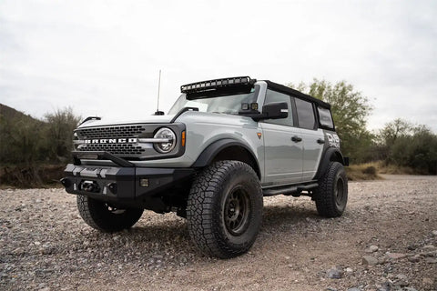 DV8 Offroad LBBR-03 2021-22 Ford Bronco - Curved Light Bracket for 12 3-Inch Pod Lights