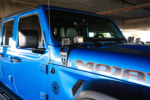 DV8 Offroad LBJL-06 2020-22 Jeep JL 392 & JT Mojave Edition Dual Pod Light Mounts