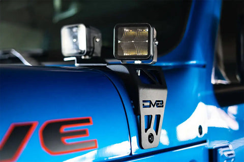 DV8 Offroad LBJL-06 2020-22 Jeep JL 392 & JT Mojave Edition Dual Pod Light Mounts