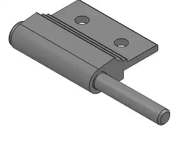 Lippert Components 296230 Entry Door Hinge For Use With Lippert Door Solid Hinge Left Black Single