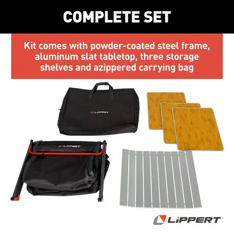 LIPPERT COMP 2023053725 CAMPING PANTRY - GREY