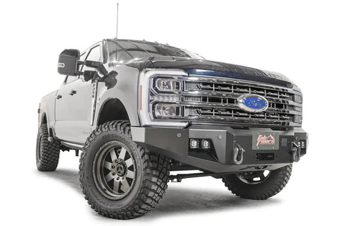 Fab Fours FS23-A5951-B - Premium Winch Front Bumper w/No Guard Bare