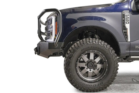 Fab Fours FS23-A5952-1 - Premium Winch Front Bumper w/Pre-Runner Guard