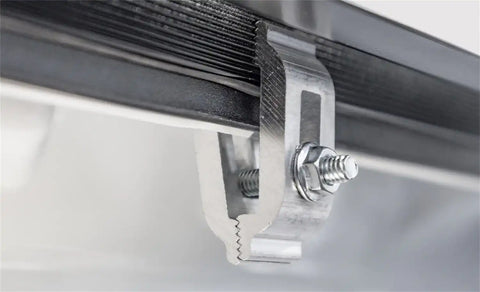 ACCESS B1020069 - LOMAX, Hard Tri-Fold Cover Matte Black Finish Split Rail