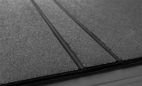 ACCESS B3020079 - LOMAX, Hard Tri-Fold Cover Black Urethane Finish Single Rail