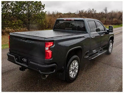 LOMAX G4010019 - LOMAX, Stance, Hard Tri-Fold Cover Black Diamond Mist Finish Single Rail