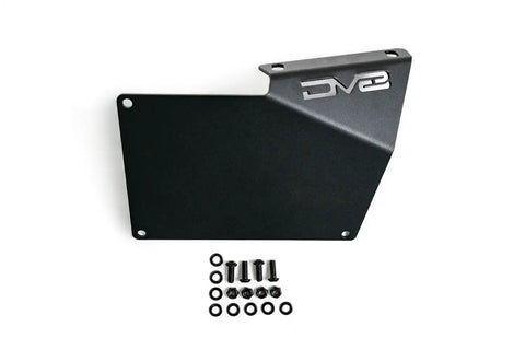 DV8 Offroad LPBR-02 Front license plate relocation bracket places to the side of bumper.