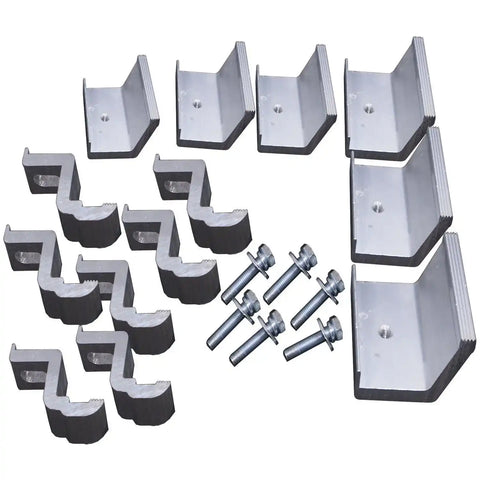 Tonno Pro LR-3099 - Utility Track Installation Bracket Kit: Lo-Roll Cover 2009-2023 Ford F-150