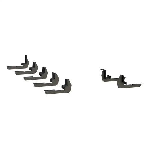 LUVERNE 584100-571724 - O-Mega II 6 x 36", 100 Black Aluminum Side Steps, Select Ford Transit