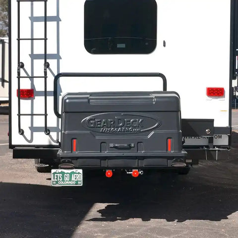 Lets Go Aero H00604 Trailer Hitch Cargo Carrier GearDeck Slide Out Hitch Enclosed Storage