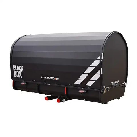 Lets Go Aero H02196 Trailer Hitch Cargo Carrier BlackBox PRO Slide Out Hitch Enclosed Storage