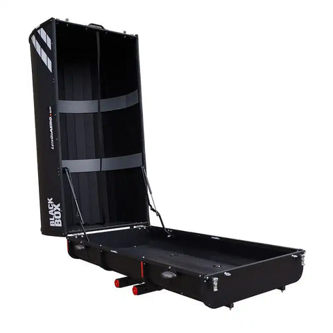 Lets Go Aero H02196 Trailer Hitch Cargo Carrier BlackBox PRO Slide Out Hitch Enclosed Storage