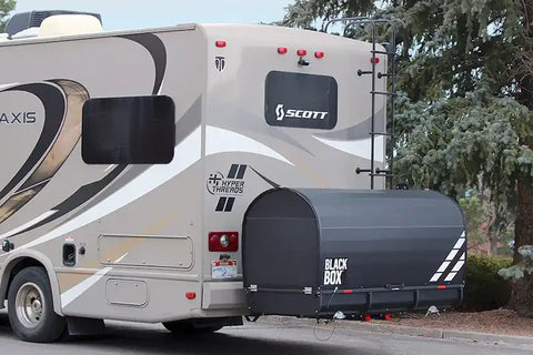 Lets Go Aero H02196 Trailer Hitch Cargo Carrier BlackBox PRO Slide Out Hitch Enclosed Storage