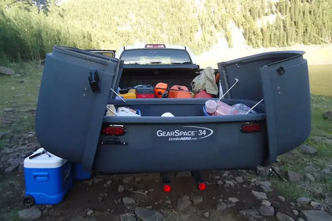 Lets Go Aero HGK819 Trailer Hitch Cargo Carrier GearSpace ® 34 Slide Out Hitch Trunk