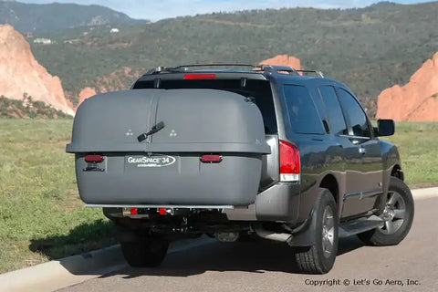 Lets Go Aero HGK819 Trailer Hitch Cargo Carrier GearSpace ® 34 Slide Out Hitch Trunk