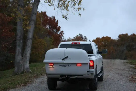 Lets Go Aero HGK826 Trailer Hitch Cargo Carrier GearSpace 34 Trunk With Lid Mounts In 2 Inch Receiver