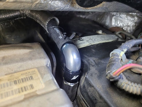 MISHIMOTO MMHOSE-RAM-07HU 2007.5+ RAM 6.7L CUMMINS TOP HEATER