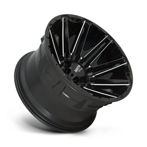 MO998 22X10 5X5.0 G-BLK MILL -18MM