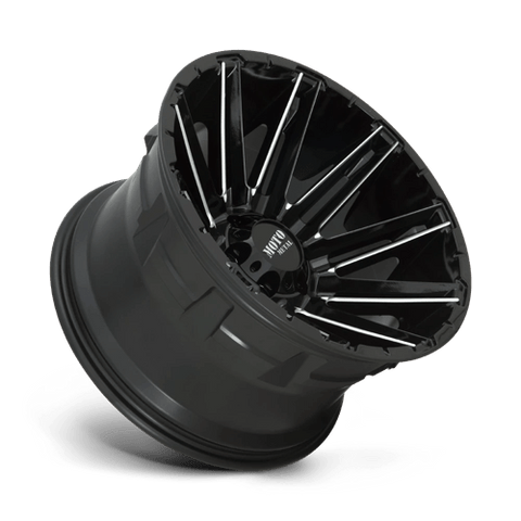 MO998 22X10 5X5.0 G-BLK MILL -18MM