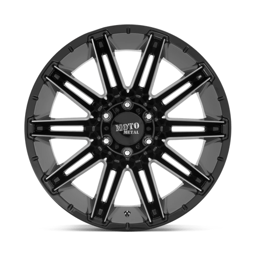 MO998 22X10 5X5.0 G-BLK MILL -18MM