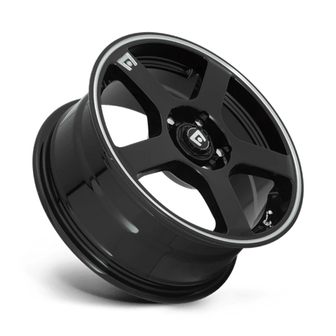MR116 17X7 4X100/4.25 G-BLK MACH 40MM