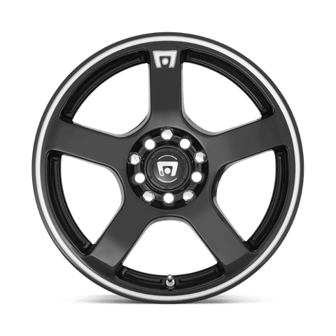 MR116 17X7 4X100/4.25 G-BLK MACH 40MM