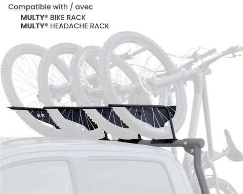 Multy Rack Systems LTD MR-2059 Bike Rack Cradle Compatible With MULTY® Bike Racks Or Headache Racks