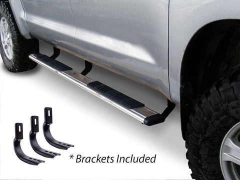 Go Rhino 685443280PS 5" OE Xtreme Low Profile Side Steps with Mounting Brackets Kit