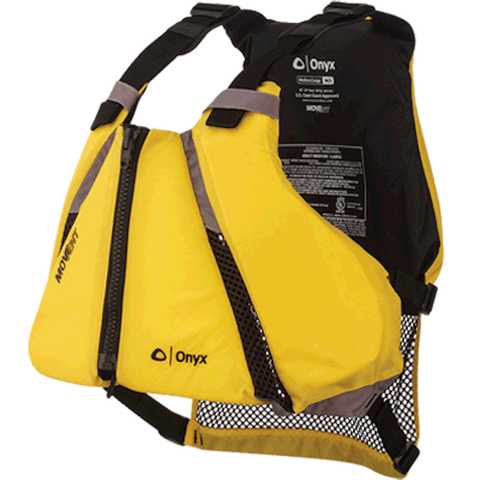 MOVEVENT CURVE LIFE VEST YLW XL/2XL