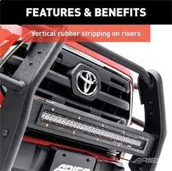 ARIES P1050 - Pro Series Black Steel Grille Guard, Select Jeep Wrangler JK
