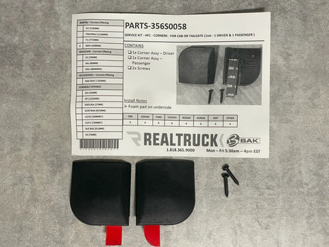 BAK Industries PARTS-356S0058 Corner - For Cab or Tailgate Driver & Passenger