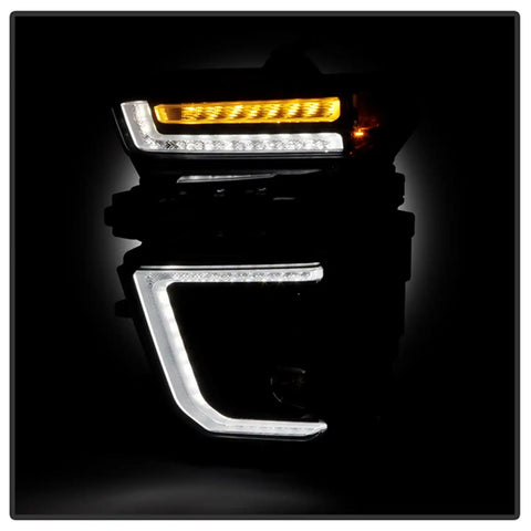Spyder Auto 5088796 (Spyder Signature) Projector Headlights - Sequential LED Turn Signal Lights Black